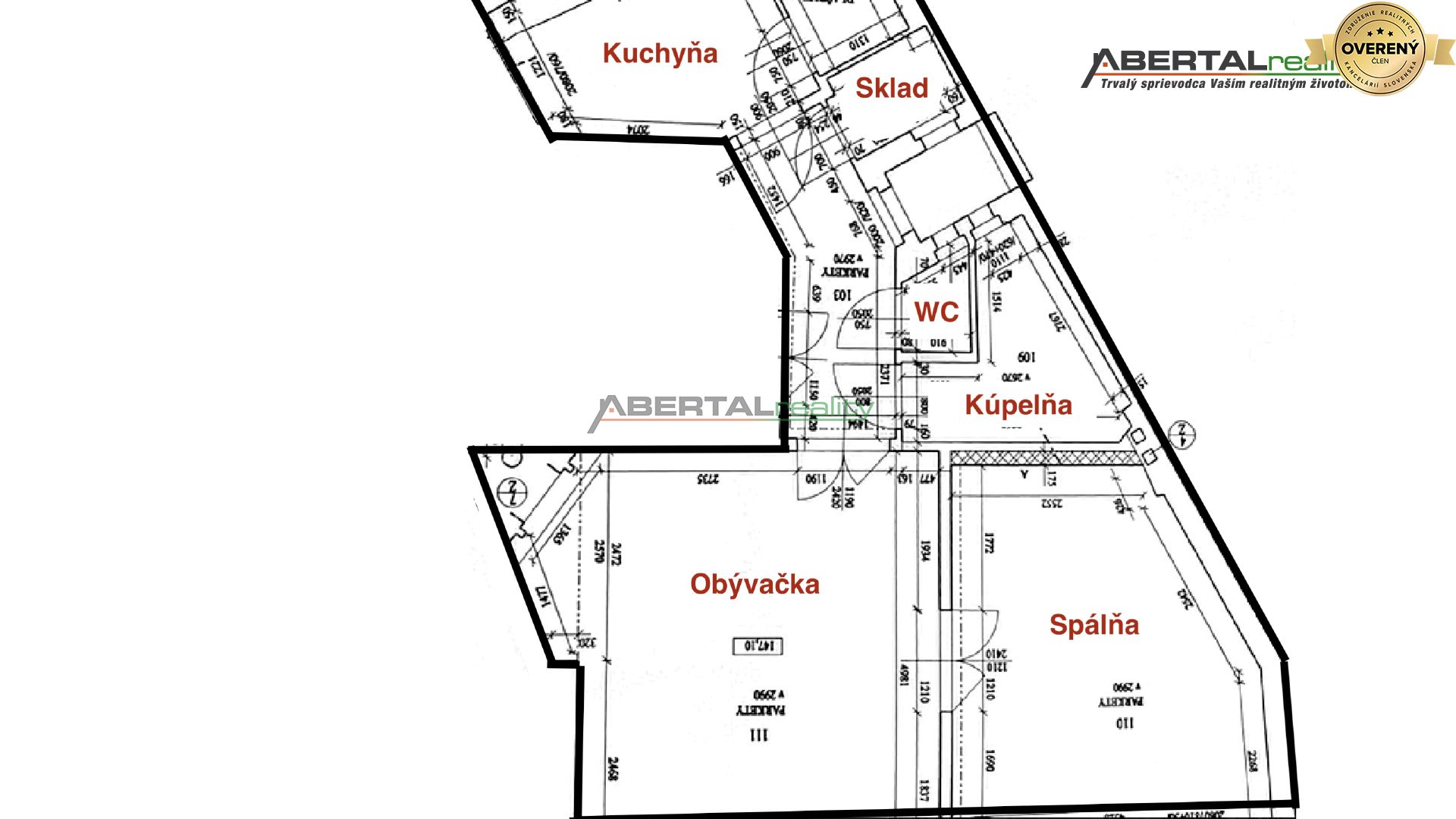 Prenájom - 2 izbový byt, Vysoká, Bratislava - staré mesto, centrum, pôdorys.png