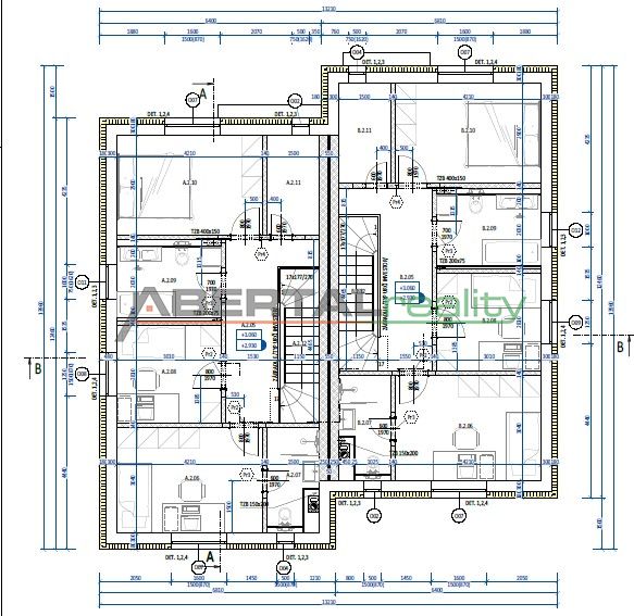 predaj, rodinný dom, dvojdom, 115 m2 Juhásov Dvor, Chorvátsky Grob - čierna voda, 3x parking, záhrada, pôdorys, 2. NP.jpg